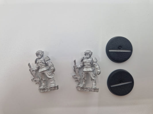 Oldhammer Cadian Troopers at Ease Limited Collectors