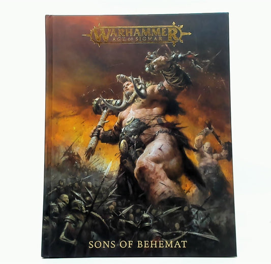 AoS 3rd edition limited battletome Sons of Behemat