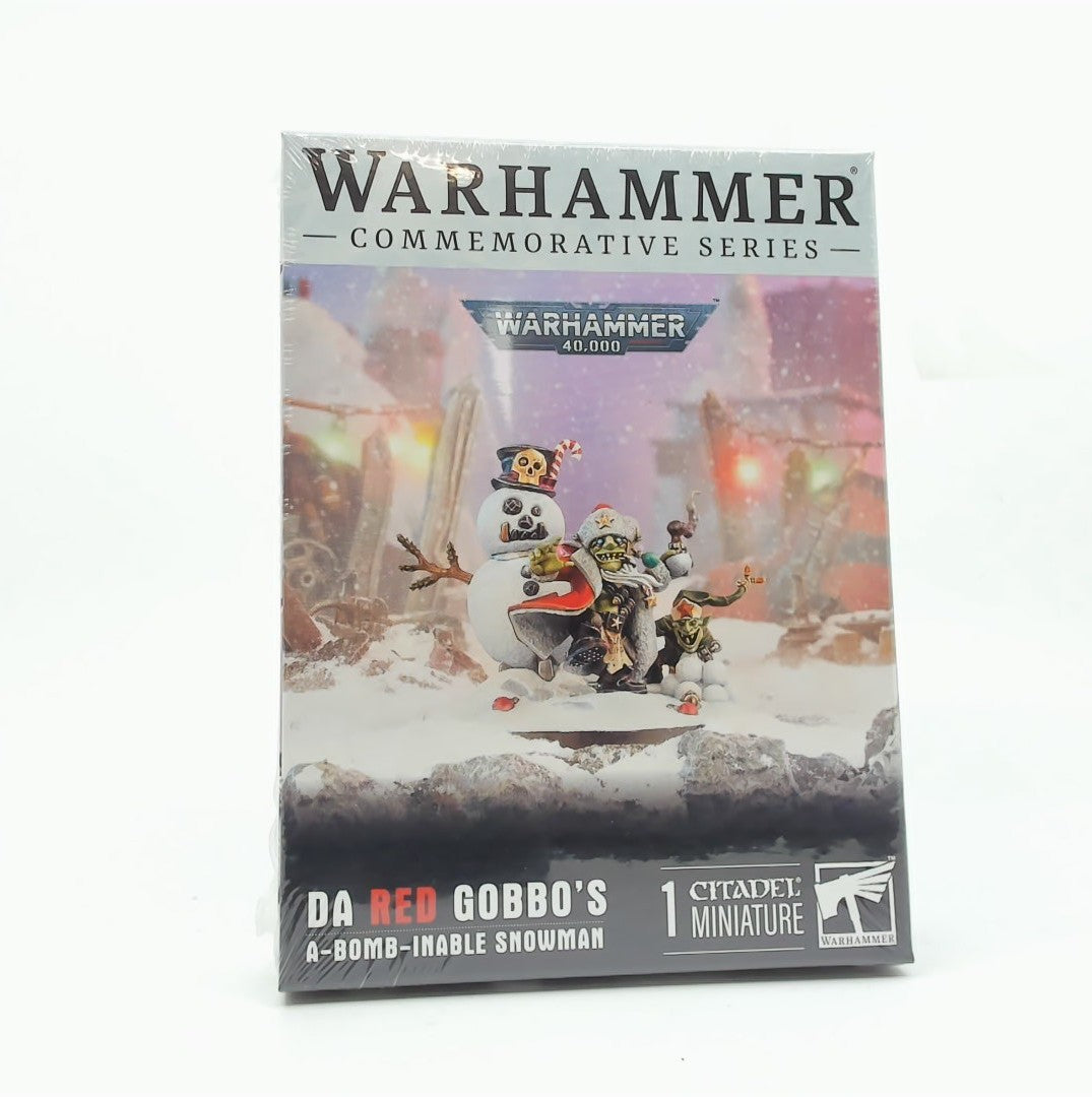 Da Red Gobbo's A-bomb-inable snowman