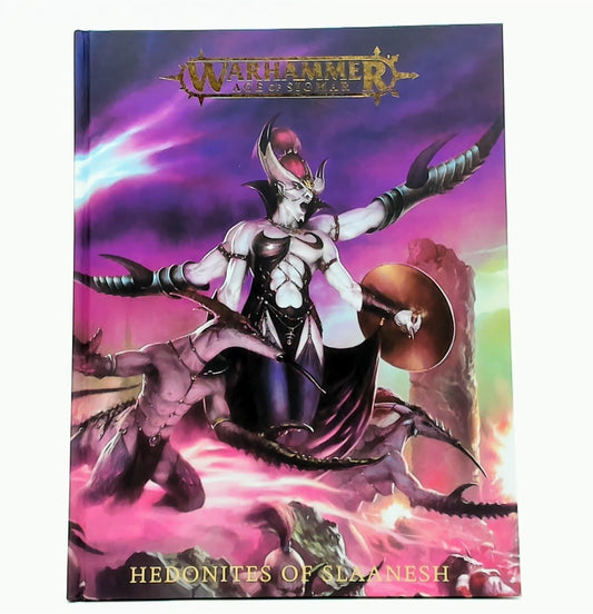 AoS 3rd edition limited battletome Hedonites of Slaanesh