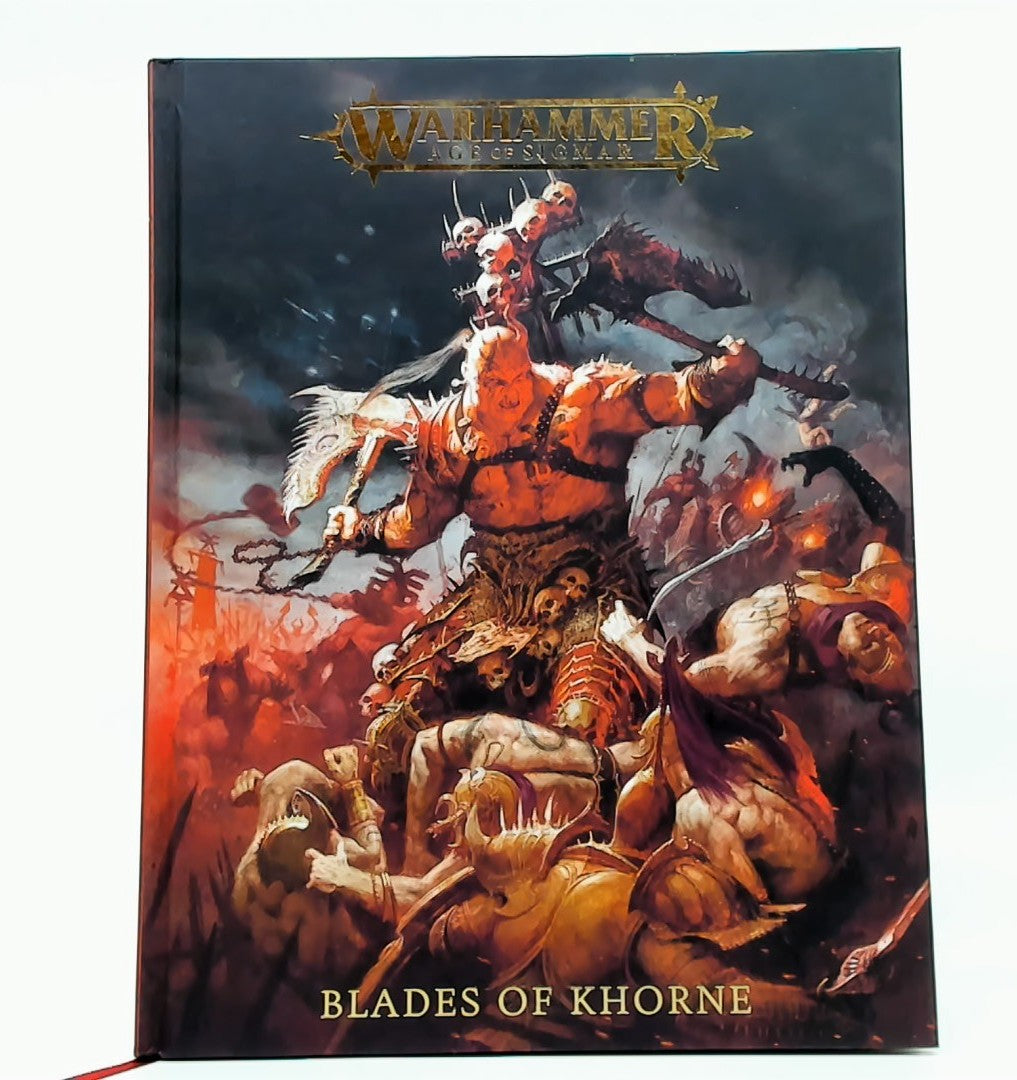 AoS 3rd edition limited battletome Blades of Khorne
